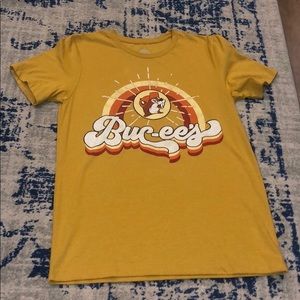 Buc-ees 70s Inspired Mustard Tshirt